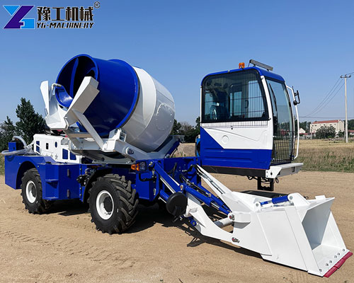 mini self loading concrete mixer
