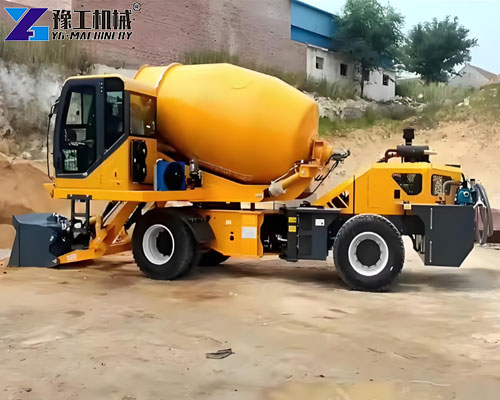 mobile concrete mixer truck
