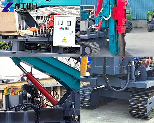 photovoltaic pile driver details display