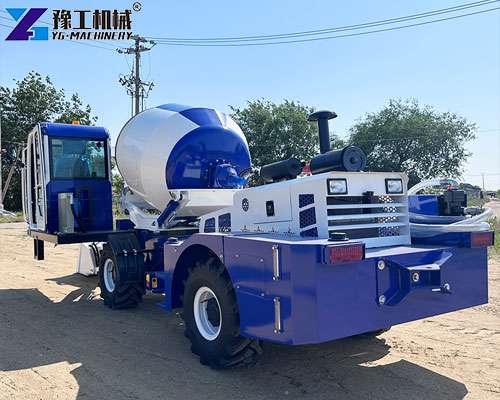 self concrete mixer