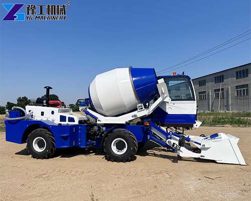 self loading mobile concrete mixer for sale