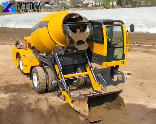self mixing concrete truck