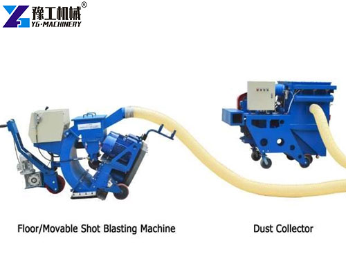 shot blasting machine for concrete in YG