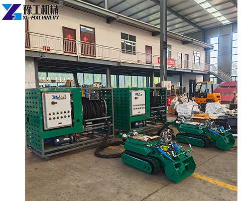 underwater dredging robot for reservoirs