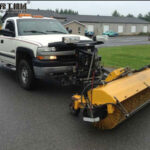 Truck Mounted Snow Sweeper Delivered to U.S. truck mounted snow blower