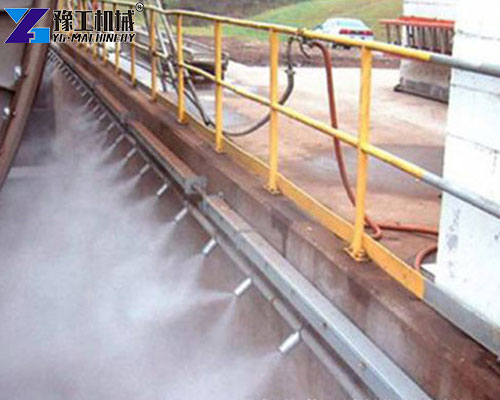 fixed piping dust control system
