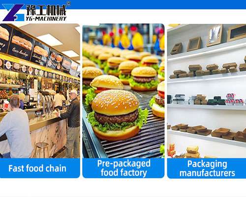 food packaging box machine