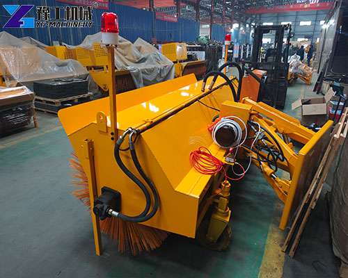 heavy duty hydraulic snow sweeper