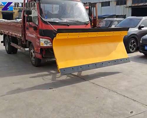 truck snow removal roller