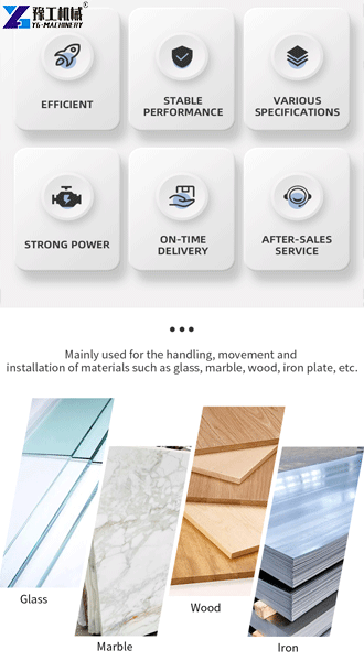 glass robot lifting curtain wall glass panel