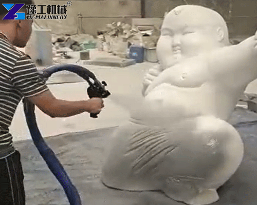 polyurea spray machine for waterproof and corrosion resistant coating on gypsum statues