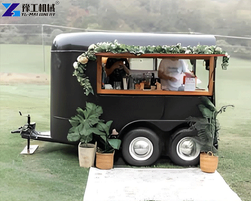 bar trailers for weddings at outdoor event venue