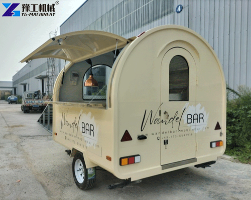 custom portable bar trailer with serving window