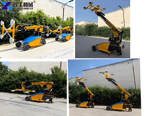 glass robot vacuum lifter for glazing operations