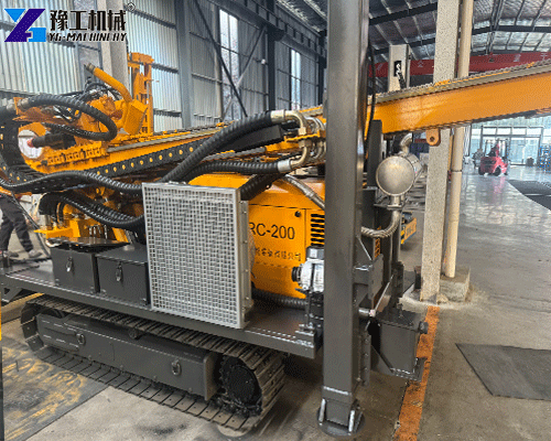 reverse circulation drilling rig assembly process at YG Machinery factory