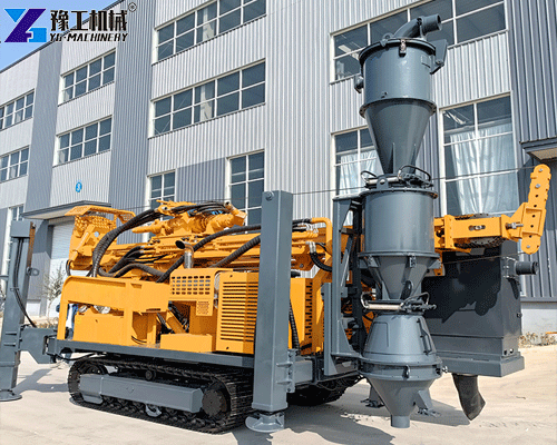 reverse circulation drilling rig hydraulic control system and power unit