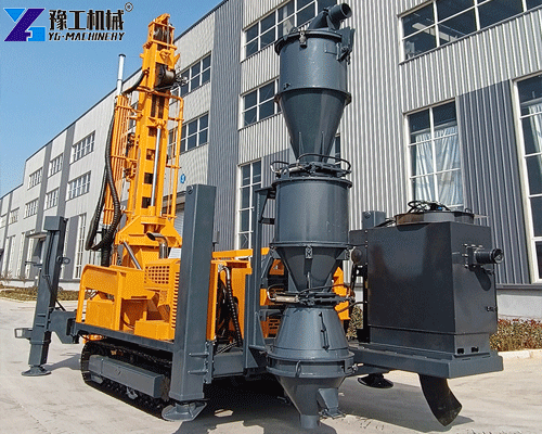 reverse circulation drilling rig internal circulation system for efficient cuttings removal