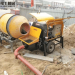 small concrete pump for rural housing