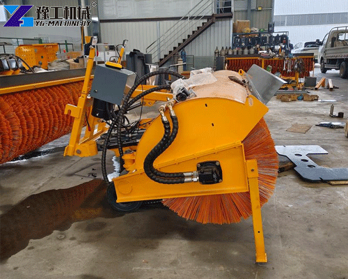 snow sweeper roller for road cleaning