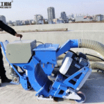 Road Shot Blaster Case in South Korea | Airport Taxiway Surface Preparation Project concrete surface preparation with road shot blaster