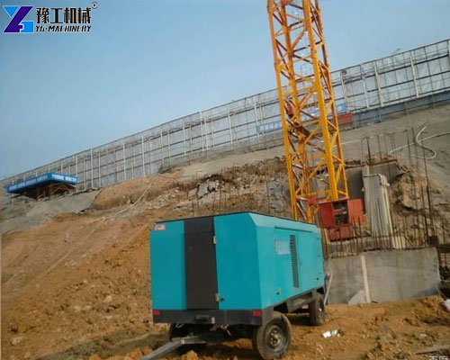 electric portable screw compressor