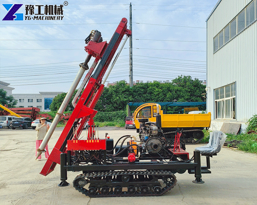 high torque pv screw piling machine for solar energy projects