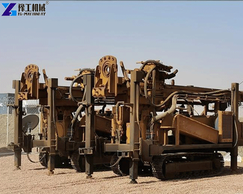 YG Machinery RC rig in action for gold exploration project