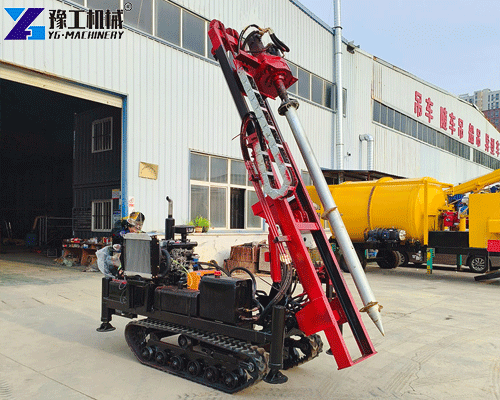 YG screw pile driver for solar pv installation