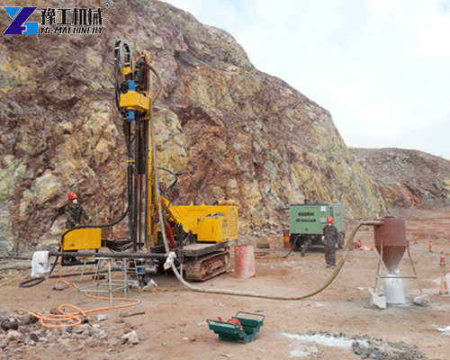 reverse circulation drilling rig for geological exploration
