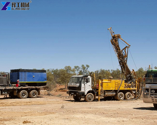 truck mounted rc drilling rig