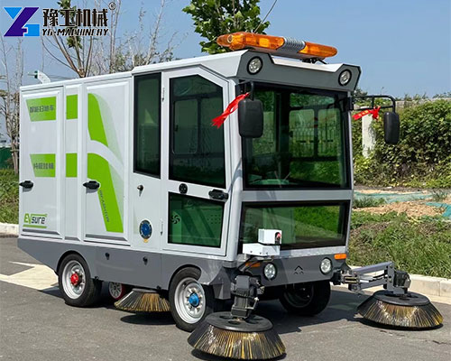 electric road sweeper