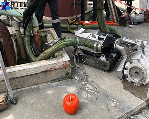 explosion proof tank cleaning robot in oil storage facility