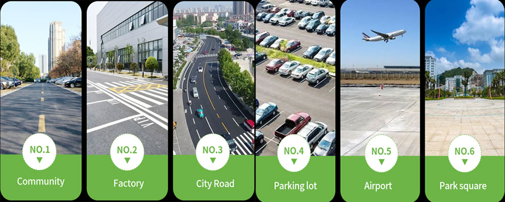 mini road sweeper application scenarios