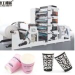 flexographic printing machine for paper cup printing production line