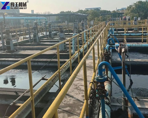 sludge removal robot for sewage treatment plants