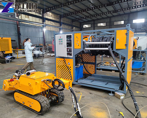 slurry cleaning robot in YG factory