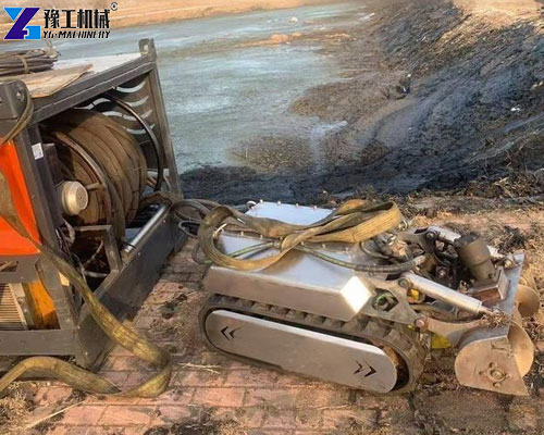 tailings pond sludge removal robot