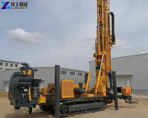 crawler mounted rc drilling rig for mining exploration and grade control