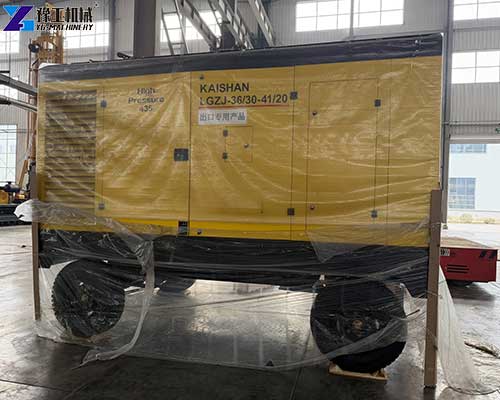 high pressure air compressor for rc drilling equipment in mining applications