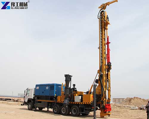 RC drilling rig for grade control drilling in open pit mining