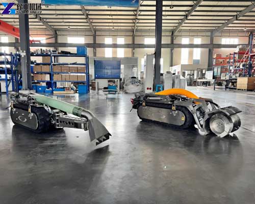 compact no man entry tank cleaning robot