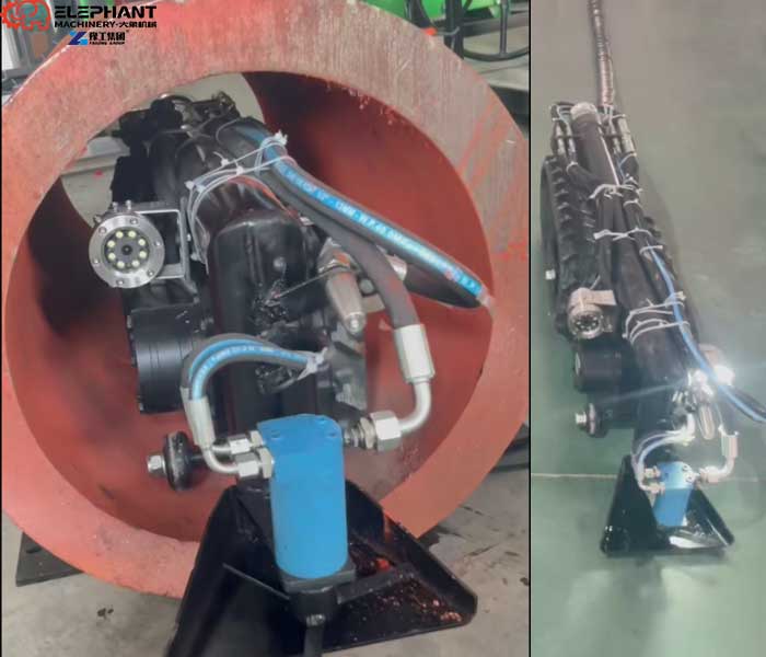 compact dredging robot for sale for confined space cleaning