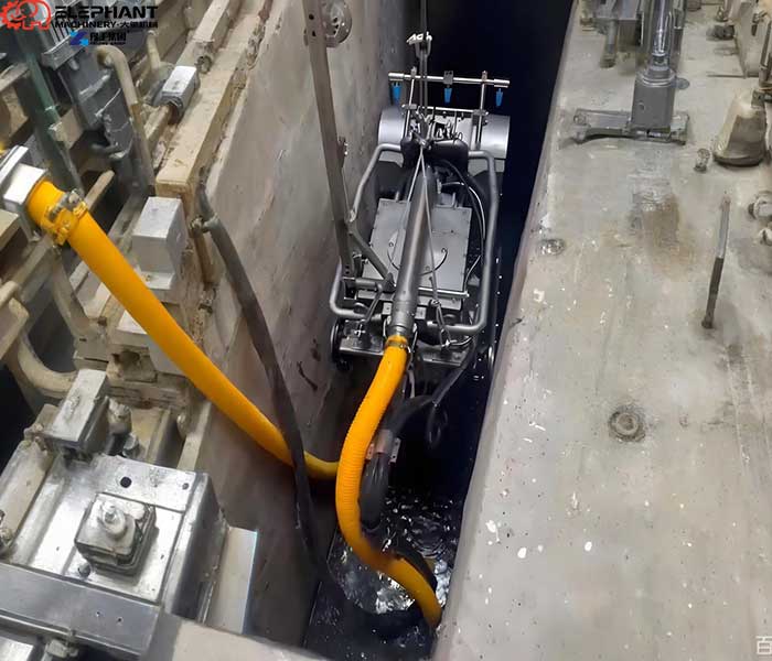 confined space dredging robot for sale for sludge removal