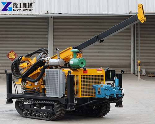 Core drilling rig used for mineral exploration and high-quality geological sampling