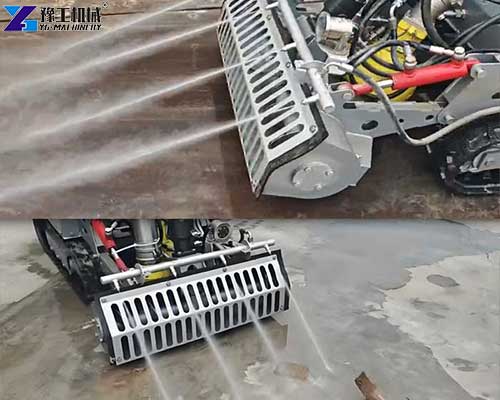 dredging robot high pressure water jet