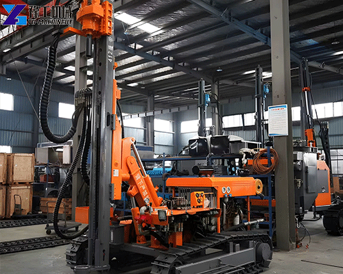 DTH drilling rig for hard rock drilling and deep mineral exploration