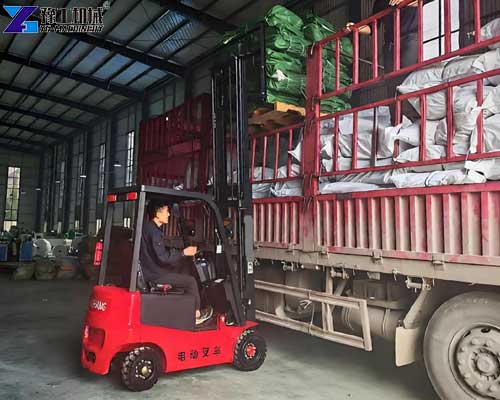 electric forklift factory application
