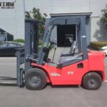 EV Forklift for Material Handling in Colombia | 4-Unit Delivery Case EV forklift supplied to a Colombian customer