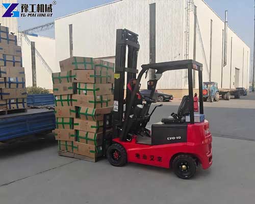 ev forklift material handling