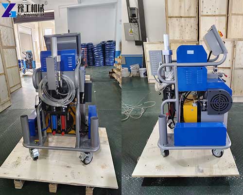 High-pressure polyurethane foam spray machine for industrial applications
